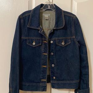 Denim jean jacket by rubbish